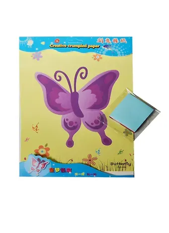 Аппликация бумагой Бабочка (160927) (упаковка)