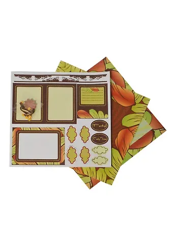 Набор для скрапбукинга HOBBY (899129) (330-2093) (2шт) (30,5х30,5см) (+элементы для декора) (упаковка)