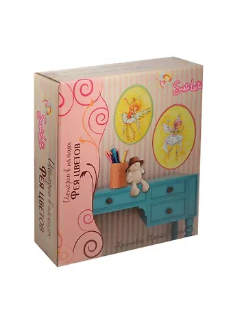 Набор для творчества Santa Lusia Истории в пяльцах Фея цветов