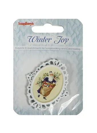 ХОББИ И ТЫ Металлическая рамка выпуклая Зимнее Утро 1