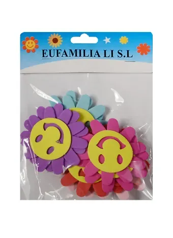 Декоративные Элементы из EVA Цветочки-смайлы (11-01260-XH-88881_11)