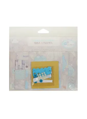 Набор для создания мини-альбома Зимняя прогулка (MN-01) (Рукоделие) (упаковка)