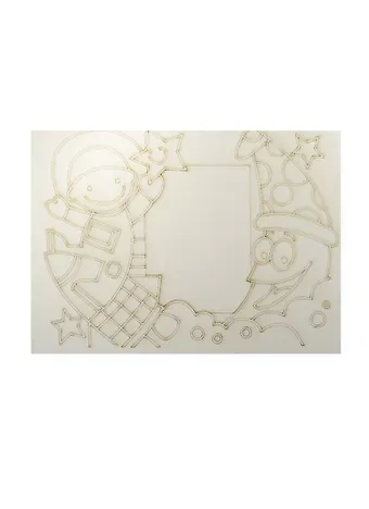 Песочная рамка Космонавт (А4) (655) (упаковка)