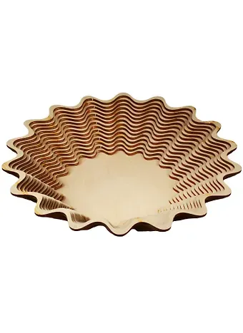 Игрушка из дерева Ваза большая узкая Волна (лесенка) (243х246х50) (162840) (Полноцвет)