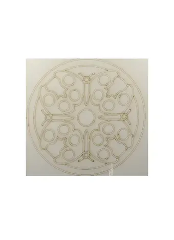 Трафарет Мандала №1 (680) (упаковка)