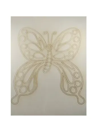 Трафарет Бабочка (А3) (438) (Г02) (упаковка)