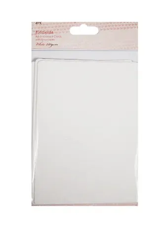 Набор для творчества Набор д/создания открыток с конвертом 4шт тиснение сердца