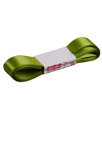 КТ Лента атласная 2см*4 ярда, 548-Kiwi