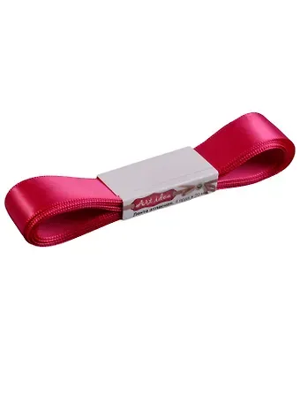 Лента атласная 2см*4 ярда, 187-azalea