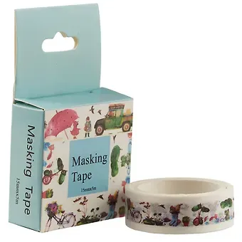 Лента бумажная Ретро авто 5м х 1,5 см