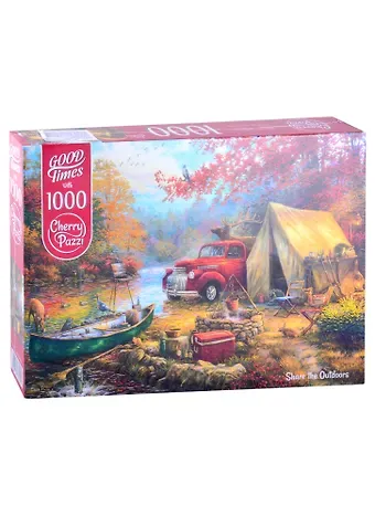 Пазл 1000 дет. Отдых на природе  Cherry Pazzl 30394