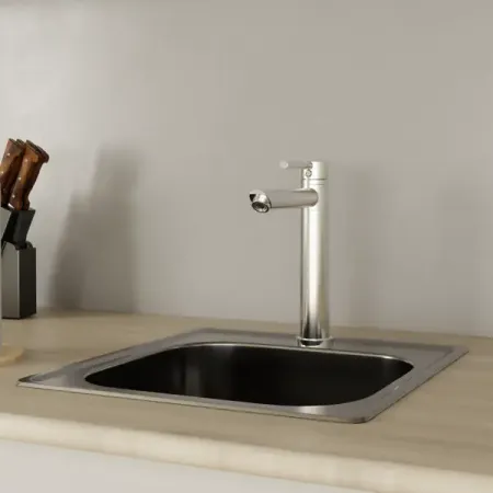 Смеситель для кухни Duero общая высота 29.2 см цвет сатин смеситель для кухни aqueduc выдвижной нержавейка сатин