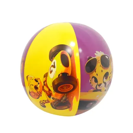 Надувной мяч Гепард ПВХ 50x50 см разноцветный нина юрьевна анашина интеллектуальные игры и развлечения для   11 14 лет