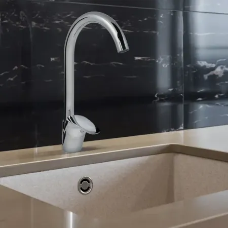 Смеситель для кухни Виви общая высота 31 см цвет хром