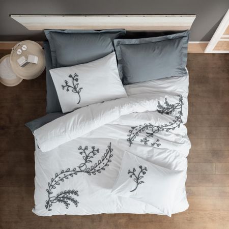 Комплект постельного белья  Cotton Box brode embroidered Двуспальный 8680108071229