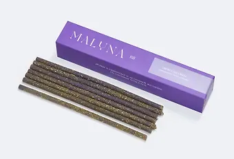 Магические фиолетовые свечи с шалфеем Maluna (7шт) (Умиротворение,Баланс,Интуиция) (2027)