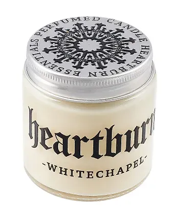 Свеча белая Whitechapel (120мл) (Пудра,роза,пачули) (CNDL-WCHPL-120)