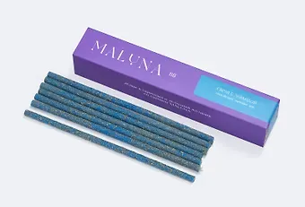 Магические синие свечи с лавандой Maluna (7шт) (Спокойствие,Гармония,Мир) (2023)