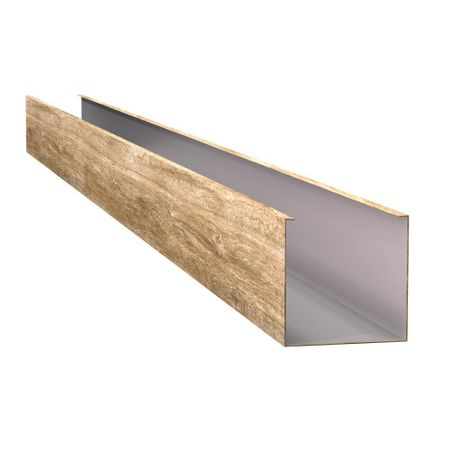 Рейка кубообразный дизайн 30х40 мм 3 м white wood