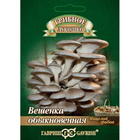 Семена Гавриш Вешенка Обыкновенная на древесной палочке, большой пакет 12 шт