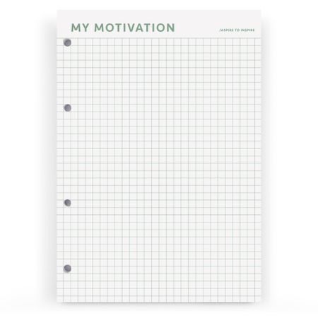 Блок сменный Be Smart зеленый, 14х20 см, 60 л., клетка