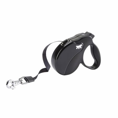 Ошейники, шлейки Ferplast Рулетка со сменной крышкой корпуса, черная (лента) (M)