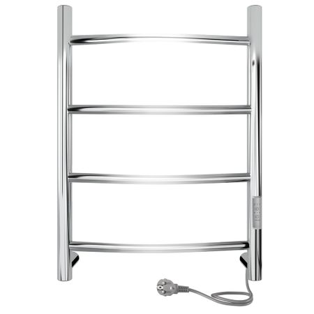 Полотенцесушитель электрический Indigo Arc Lux 600х432 мм 55 Вт с терморегулятором хром понимание и управление конфликтами в школьной среде учебно методическое пособие