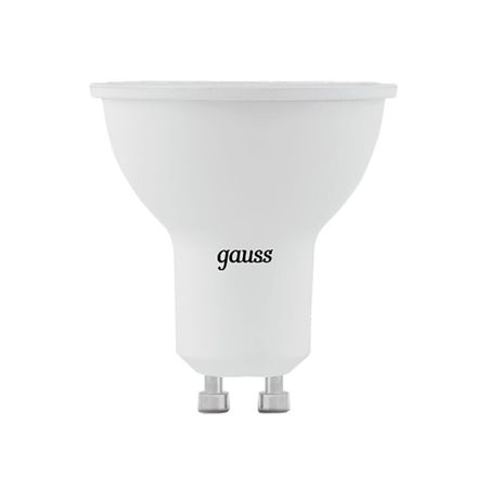 Лампа светодиодная Gauss GU10 4100К 9 Вт 830 Лм 150-265 В рефлектор MR16 матовая