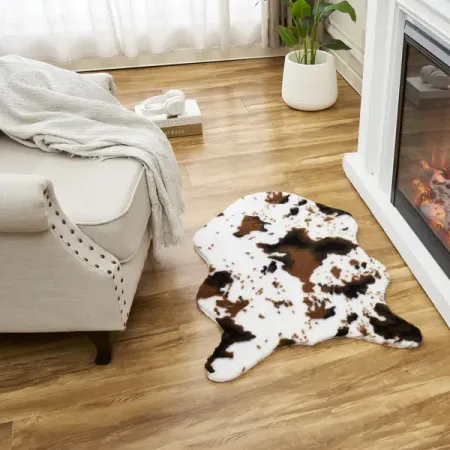 Ковер-шкура Wild 03 60x90 см полиэстер цвет бежевый пеленки хорошка 60x90 см 10 шт