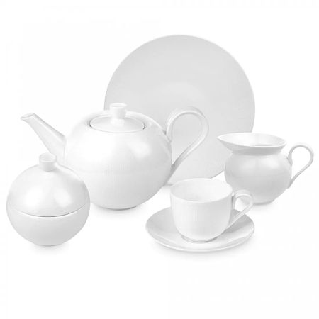 Сервиз чайный Decor de table Плиссе на 6 персон 21 предмет
