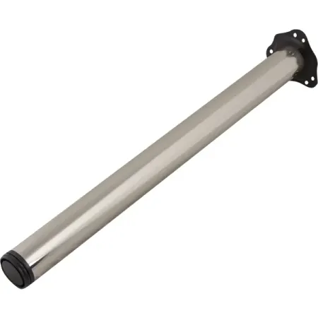 Ножка для мебели круглая ⌀60 мм высота 710 мм никель мешок мультидом д стирки тубус диам 20 см высота 25 см