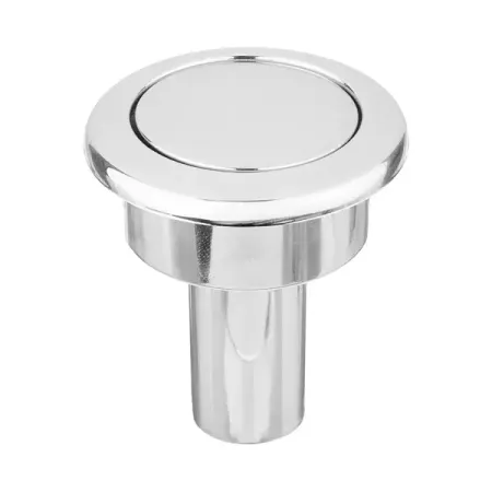 Кнопка смыва для бачка унитаза одинарная MONLID хром