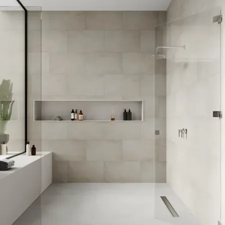 Панель ПВХ KREAFORTA Кальва бежевый 420x700x3.6 мм 2.058 м² (7 шт.)