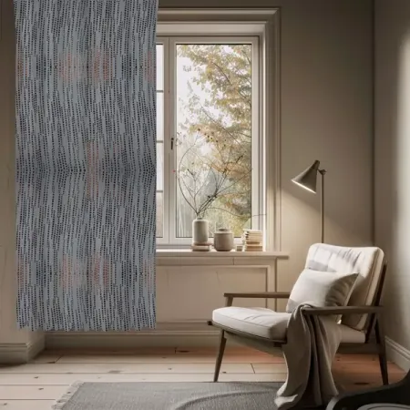 Штора на ленте Дождь 200x280 см цвет серый как появляется дождь