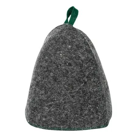 Шапка для бани Главбаня войлок цвет серый