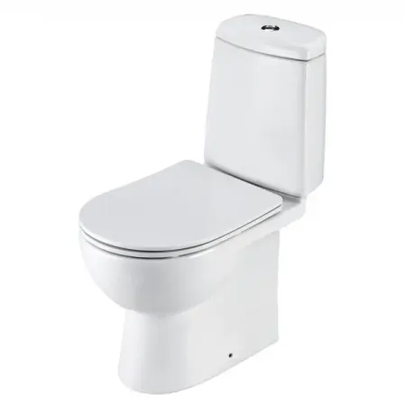 Унитаз-компакт Santek Аксель с микролифтом двойной смыв цвет белый