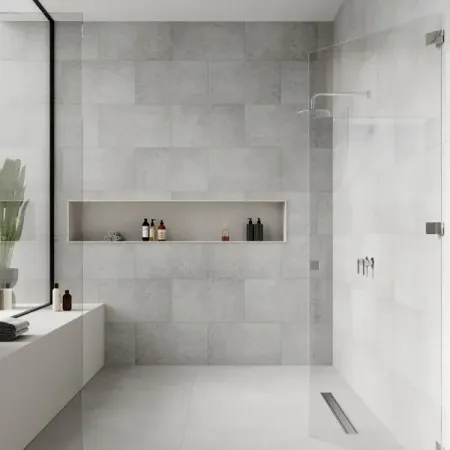 Панель ПВХ KREAFORTA Армона серый 420x700x3.6 мм 2.058 м² (7 шт.)