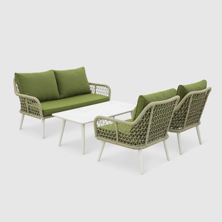 Комплект мебели Yuhang зелёный 4 предмета