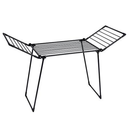 Сушилка для белья напольная Hausmann Karakoram 19 м 610х1740х1080 мм черная