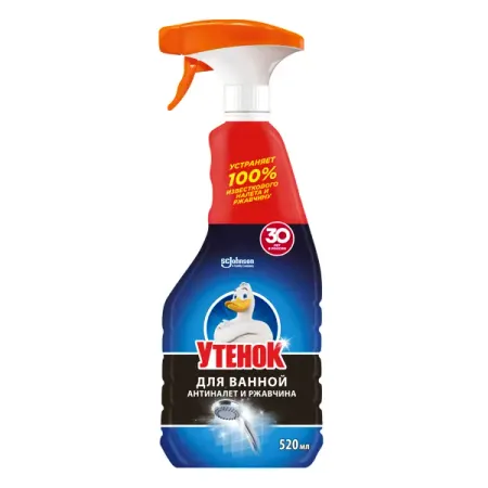 Чистящее средство для туалета Туалетный утенок Антиналет и ржавчина 0.52 л