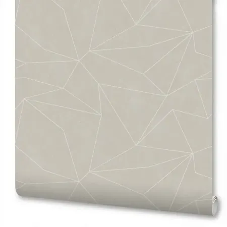 Обои флизелиновые Wallsecret Pazzle серо-бежевые 1.06 м 9043-24