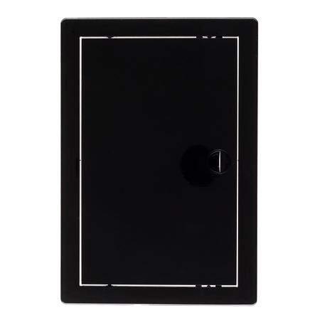 Люк ревизионный Центр Тагис ЛР пластиковый 200х300 мм врезной черный