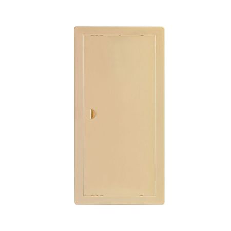 Люк ревизионный Центр Тагис ЛР пластиковый 150х200 мм врезной слоновая кость