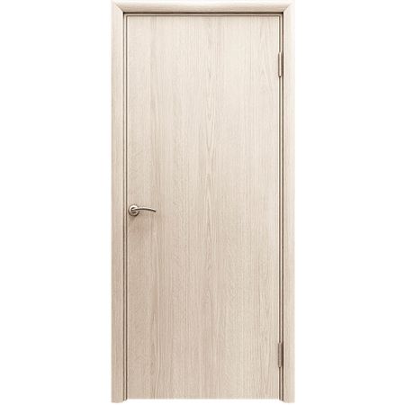 Дверь межкомнатная AquaDoor 600х2000 мм влагостойкая ПВХ скандинавский дуб глухая