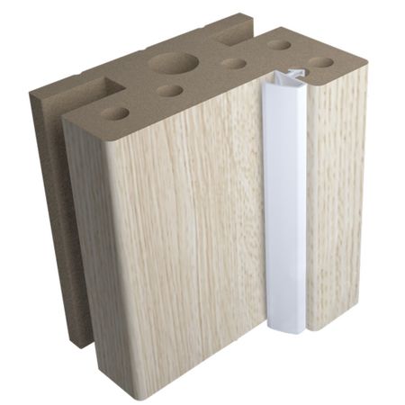 Коробка дверная AquaDoor телескопическая 60х40х2100 мм ПВХ скандинавский дуб универсальная (2,5 шт.)