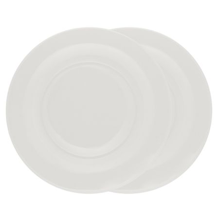 Набор тарелок закусочных Gipfel Diana 22 см 2 шт белый