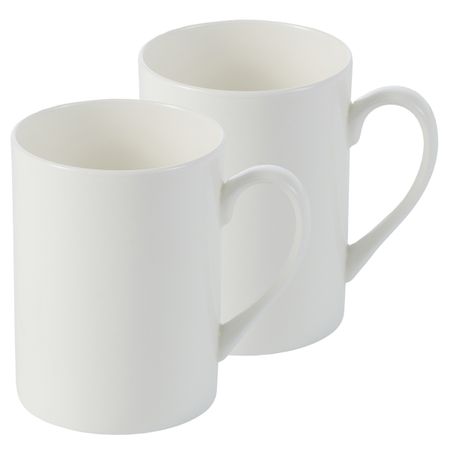 Набор кружек Gipfel Diana 400 мл 2 шт белый