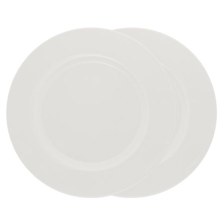 Набор тарелок обеденных Gipfel Diana 27 см 2 шт белый