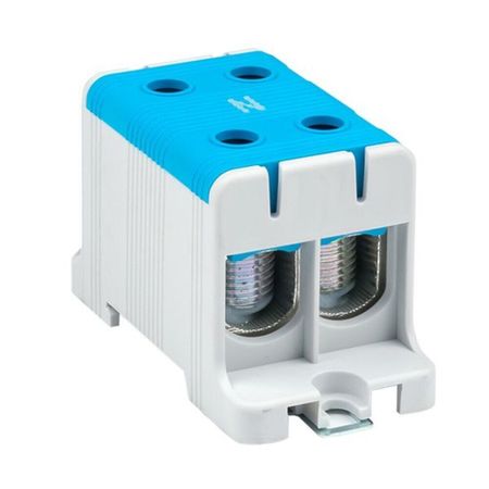 Клемма силовая двойная EKF PROxima 16-95 кв.мм 800 В вводная синяя (plc-kvs2-16-95-blue) мунэюки канэсиро синяя тюрьма блю лок том 3 blue lock синяя тюрьма манга