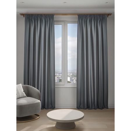 Штора креп серая 150х270 см Decofest Элис (153.761) эммануэль иже элис лаверти марсельское таро